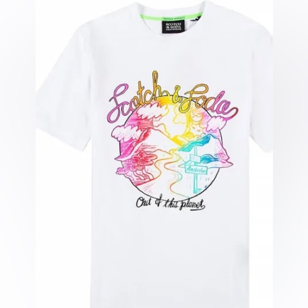 Scotch & Soda Men’s White Tshirt